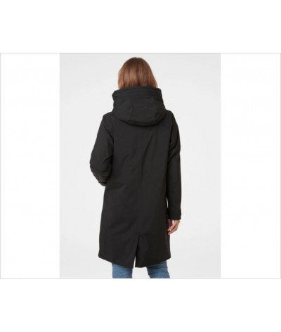 Parka  larga Victoria Ins Rain negro HELLY HANSEN