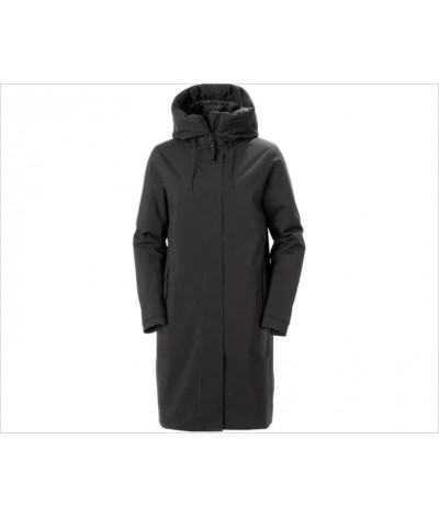Parka  larga Victoria Ins Rain negro HELLY HANSEN