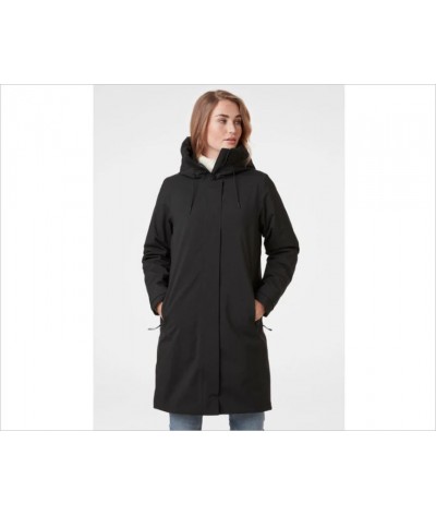Parka  larga Victoria Ins Rain negro HELLY HANSEN