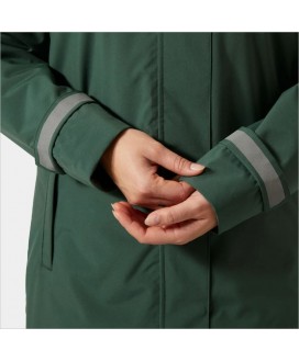 Parka  larga Victoria Ins Rain verde HELLY HANSEN