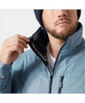 Parka Crew Hooded Pile Jacket washed HELLY HANSEN