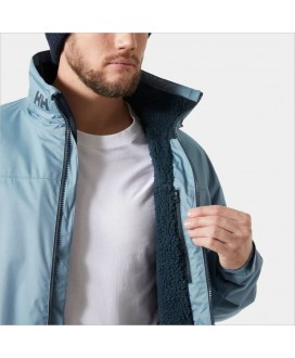 Parka Crew Hooded Pile Jacket washed HELLY HANSEN