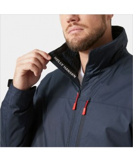 Parka Crew Hooded Pile Jacket navy HELLY HANSEN