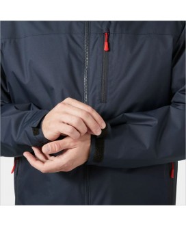Parka Crew Hooded Pile Jacket navy HELLY HANSEN