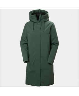 Parka  larga Victoria Ins Rain verde HELLY HANSEN