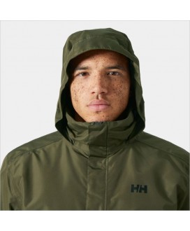 Chaqueta Aislante Dubliner caqui impermeable HELLY HANSEN