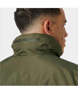 Chaqueta Aislante Dubliner caqui impermeable HELLY HANSEN