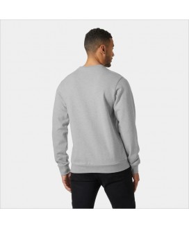 Sudadera gris logo negro HELLY HANSEN