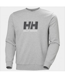 Sudadera gris logo negro HELLY HANSEN