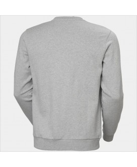 Sudadera gris logo negro HELLY HANSEN