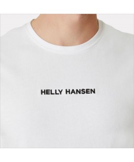 Camiseta blanca logo negro HELLY HANSEN