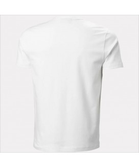 Camiseta blanca logo negro HELLY HANSEN