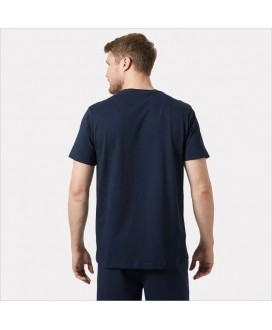 Camiseta marino logo blanco HELLY HANSEN