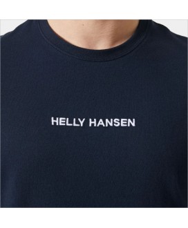 Camiseta marino logo blanco HELLY HANSEN