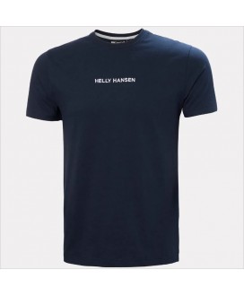 Camiseta marino logo blanco HELLY HANSEN