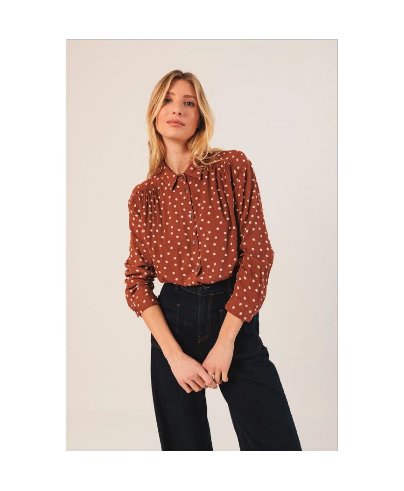 Camisa Bea topos INDI&COLD
