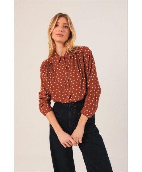 Camisa Bea topos INDI&COLD