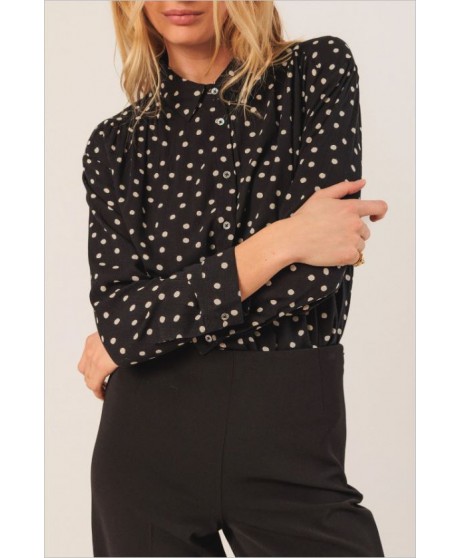 Camisa Bea topos negro INDI&COLD