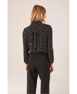 Camisa Bea topos negro INDI&COLD