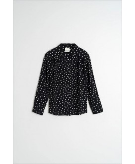 Camisa Bea topos negro INDI&COLD