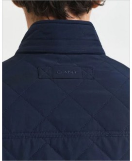 Chaleco guateado marino GANT