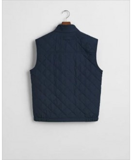 Chaleco guateado marino GANT