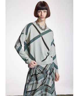 Jersey diseño geométrico ALBA CONDE