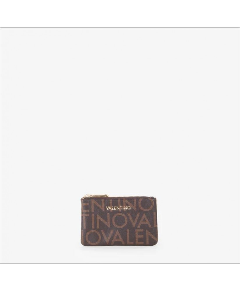 Monedero/llavero logo marrón M VALENTINO
