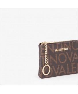 Monedero/llavero logo marrón M VALENTINO