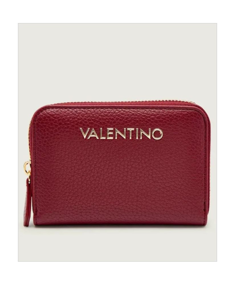 Monedero-billetera mediano granate M VALENTINO