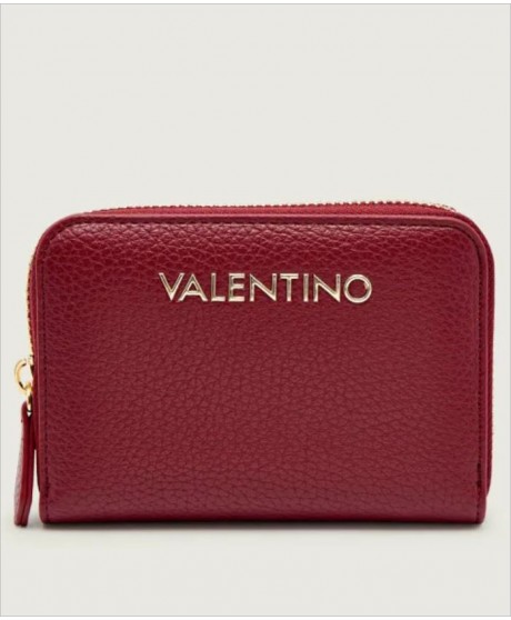 Monedero-billetera mediano granate M VALENTINO