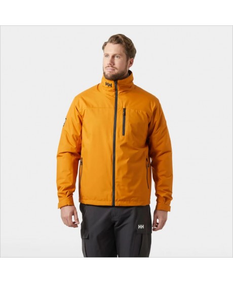 Chaqueta mostaza Crew Midlayer Jacket HELLY HANSEN