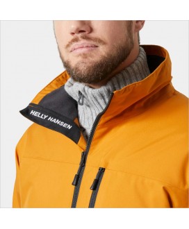 Chaqueta mostaza Crew Midlayer Jacket HELLY HANSEN