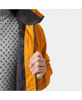 Chaqueta mostaza Crew Midlayer Jacket HELLY HANSEN