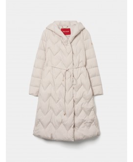 Parka cruda larga acolchada LION OF PORCHES