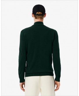 Chaqueta verde cremallera LACOSTE