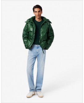 Camiseta classic fit verde LACOSTE