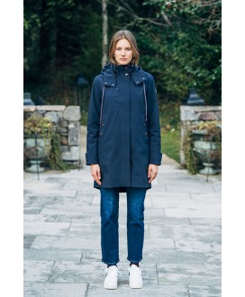 Trench marino tres cuartos HONGO