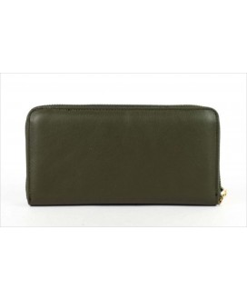 Billetera cremallera caqui West Re M VALENTINO