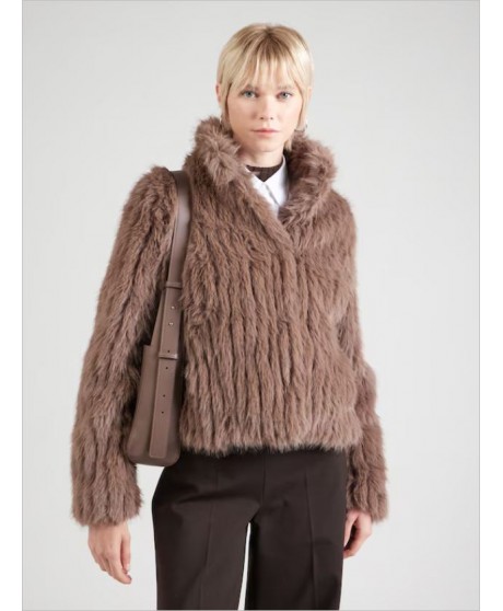 Chaqueta pelo marrón RINO&PELLE