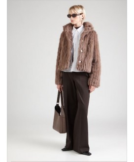 Chaqueta pelo marrón RINO&PELLE